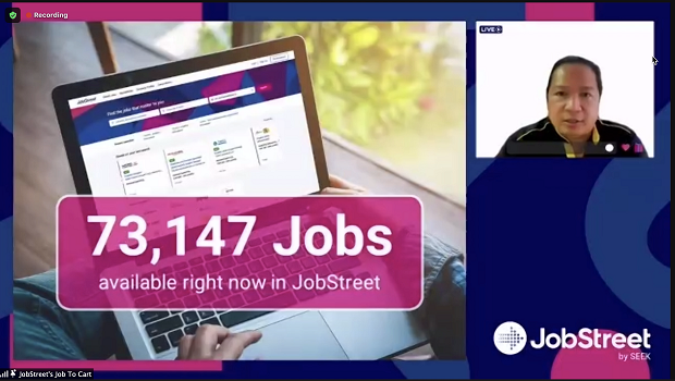 Despite pandemic, 73,000 jobs available on JobStreet