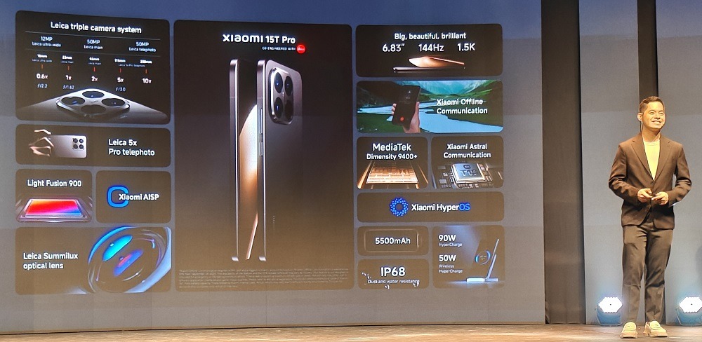 Xiaomi brings 15T Series smartphones to PH market