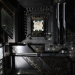 AMD Ryzen 7 9850X3D installed on ASRock X870E Taichi.